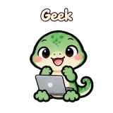 Geek · mssgs Mascot sticker from Chat Reactions