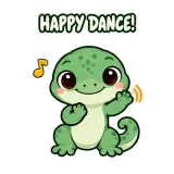 Happy Dance sticker from Play & Move