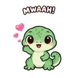 See You, Mwah! sticker from Express Yourself