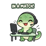 In a Match sticker from Game Mode
