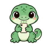 Texting You sticker from Phone & Time