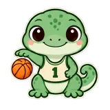 Basketball Break sticker from Play & Move