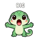 Big · mssgs Mascot sticker from Express Yourself
