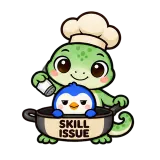 Skill Issue sticker from Express Yourself