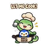 Skill Issue sticker from Express Yourself