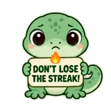 Don't Lose the Streak sticker from Streaks