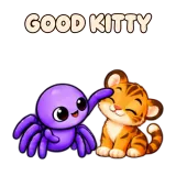 GOOD KITTY · Tiny Spider sticker from Express Yourself