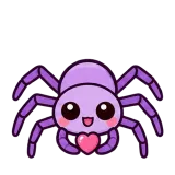Spider Sends Love sticker from Trending Picks