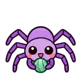 Spider Yarn Time sticker from Trending Picks